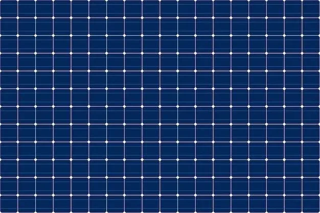 solar panel grid seamless pattern sun electric battery texture solar cell pattern sun energy battery panel seamless background eco electricity vector illustration on blue background premium vector